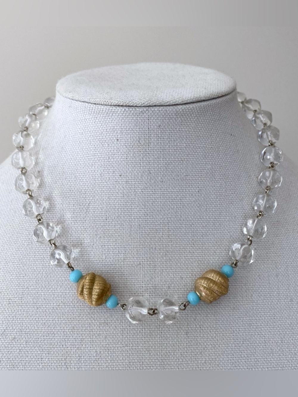Kay Adams Handmade Crystal Beaded Necklace